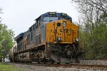 CSX 3078 stopped, idling